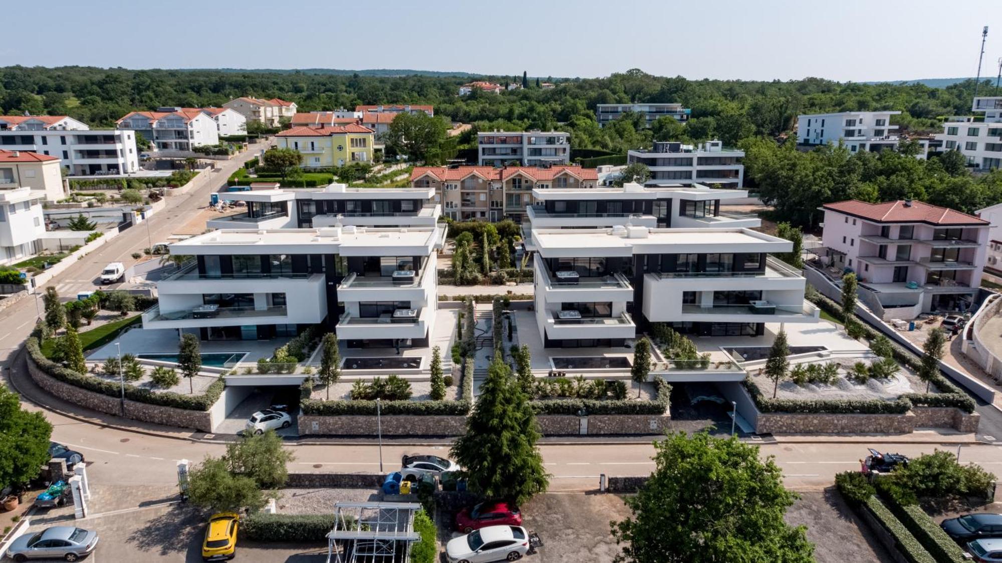 Hadrie Luxury Resort And Villas Azimut مالينسكا المظهر الخارجي الصورة