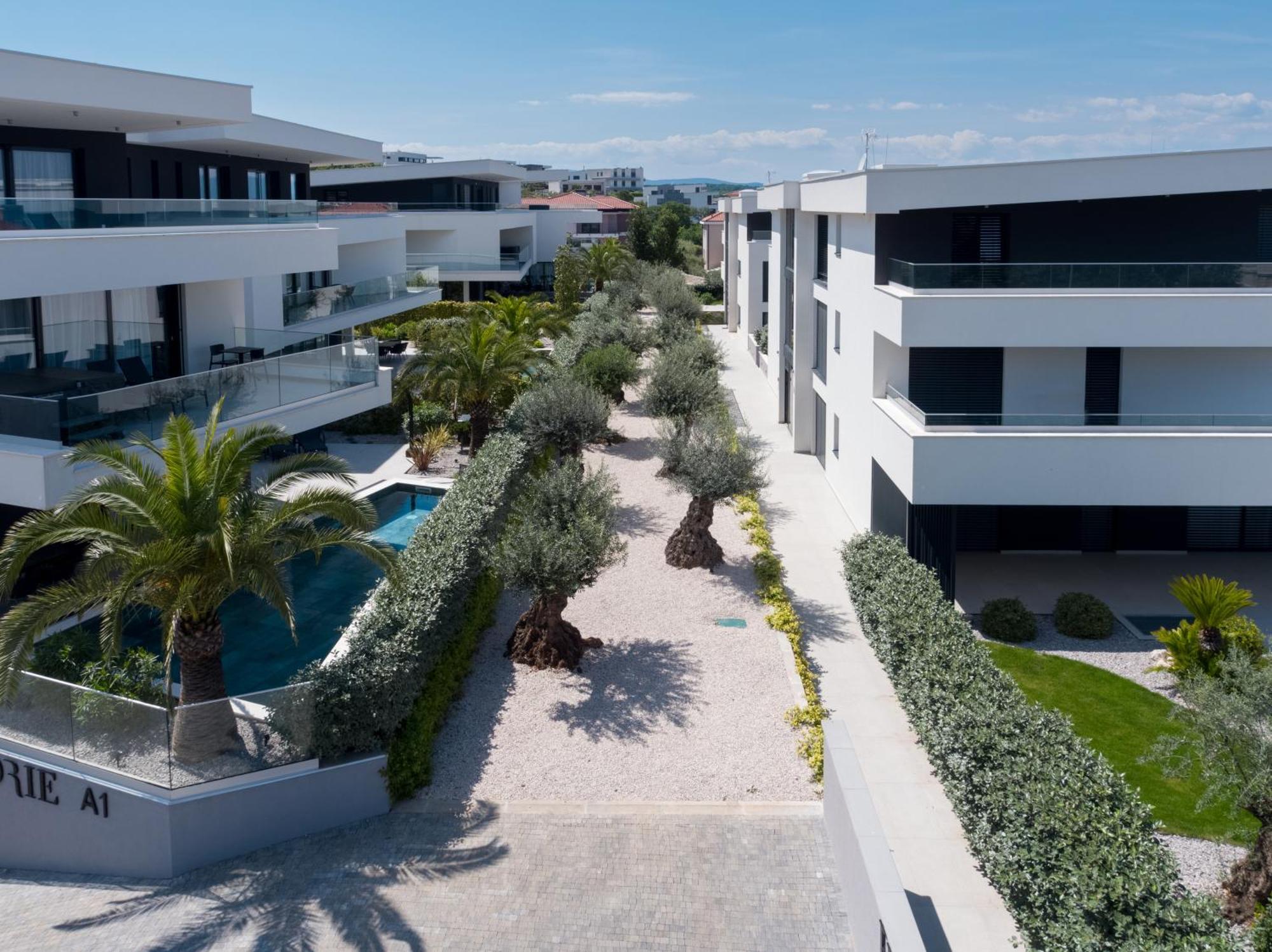 Hadrie Luxury Resort And Villas Azimut مالينسكا المظهر الخارجي الصورة